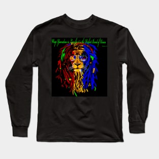 LION BOUND BY LOVE AND UNITY Long Sleeve T-Shirt